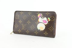 Louis Vuitton Murakami Panda Monogram Zippy Wallet 535lvs611