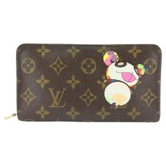 Louis Vuitton Murakami Panda Monogram Zippy Wallet 535lvs611