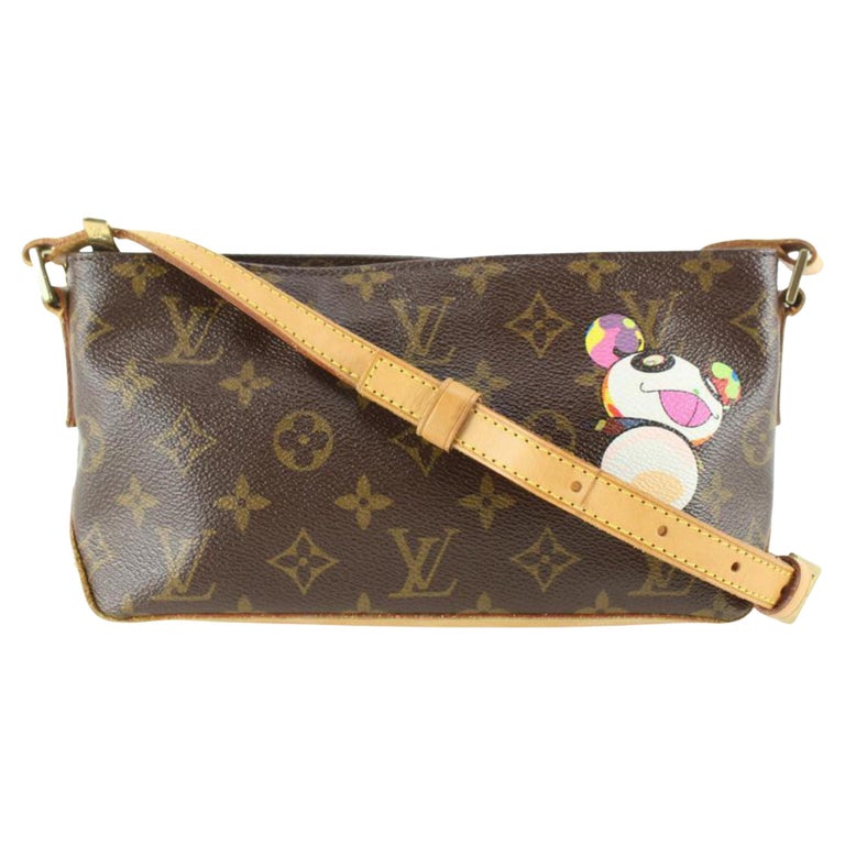 Louis Vuitton Vachetta Leather Murakami Panda Key Holder and Bag