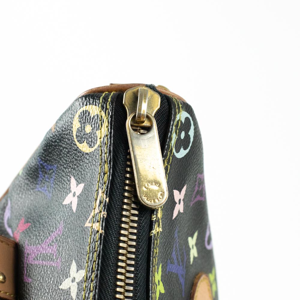 Louis Vuitton, Murakami small in black canvas 8