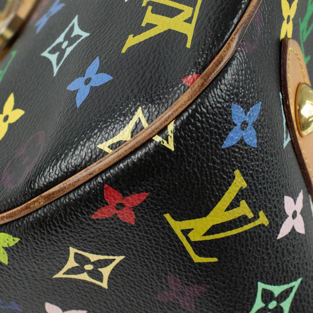 Louis Vuitton, Murakami small in black canvas 9