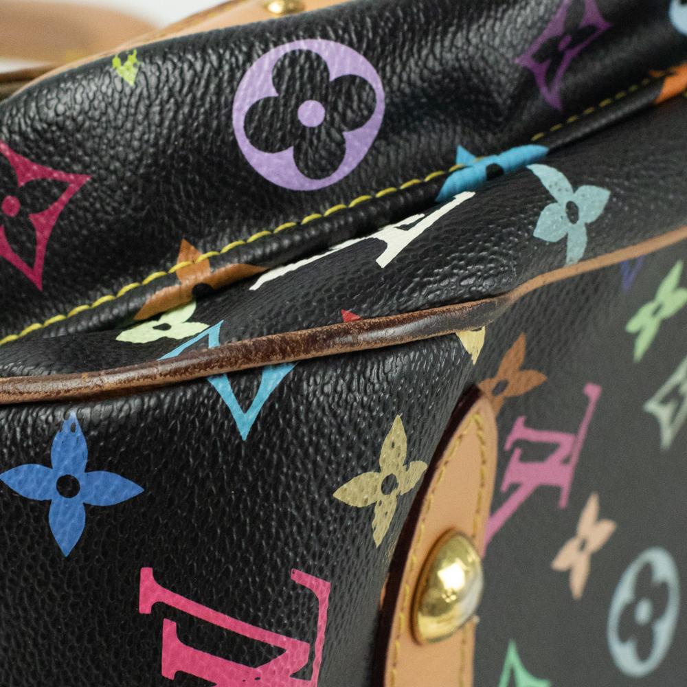 Louis Vuitton, Murakami small in black canvas 11
