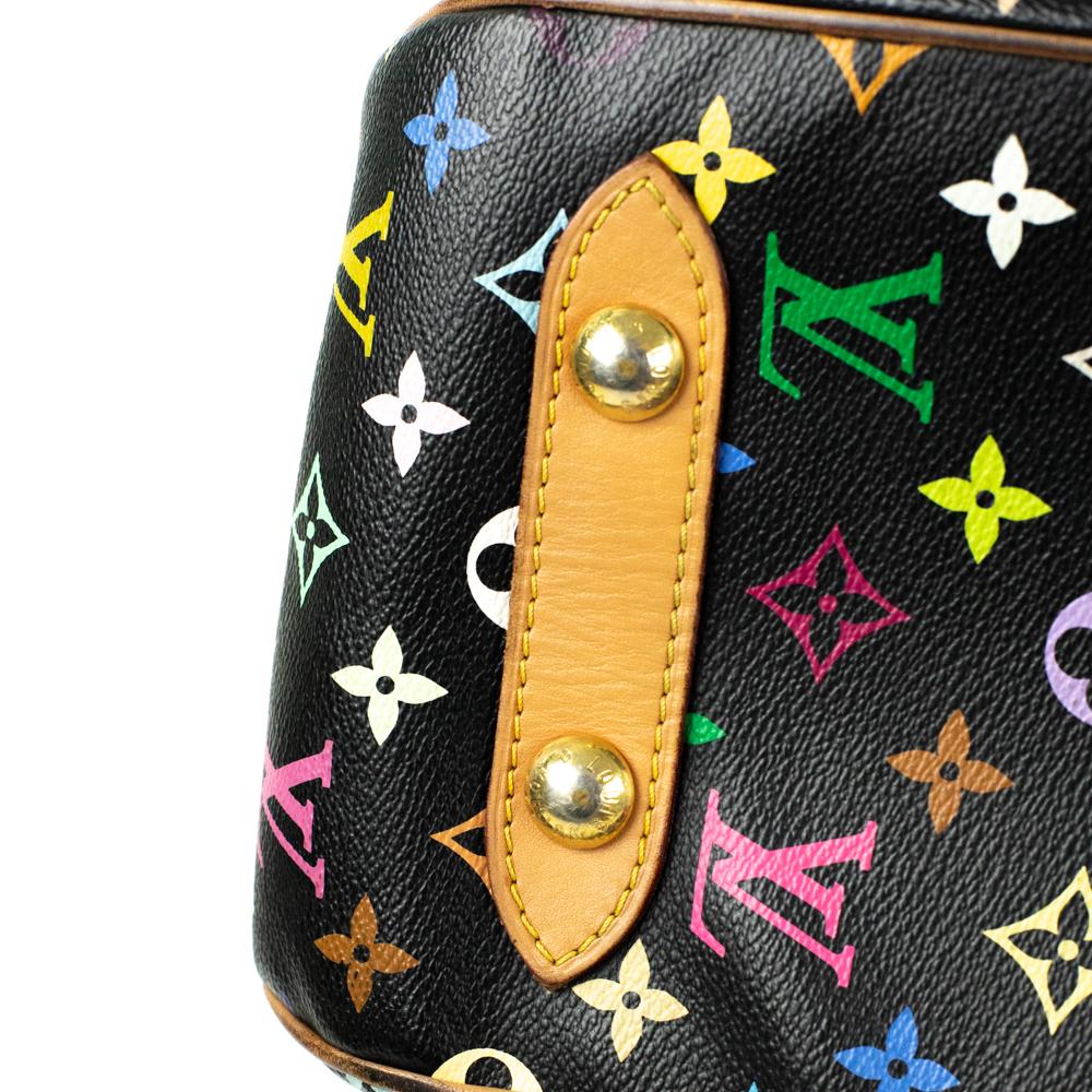 Louis Vuitton, Murakami small in black canvas 13