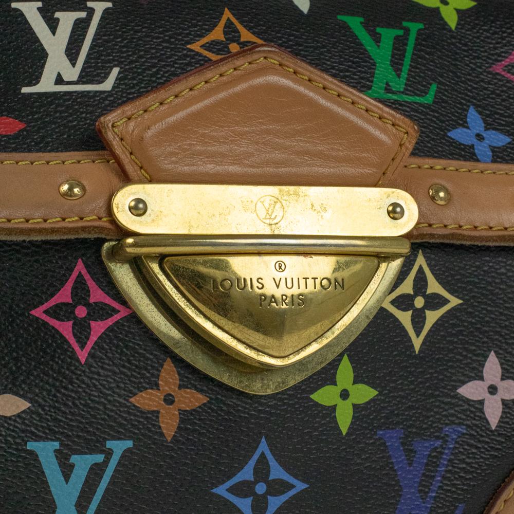 Louis Vuitton, Murakami small in black canvas 3