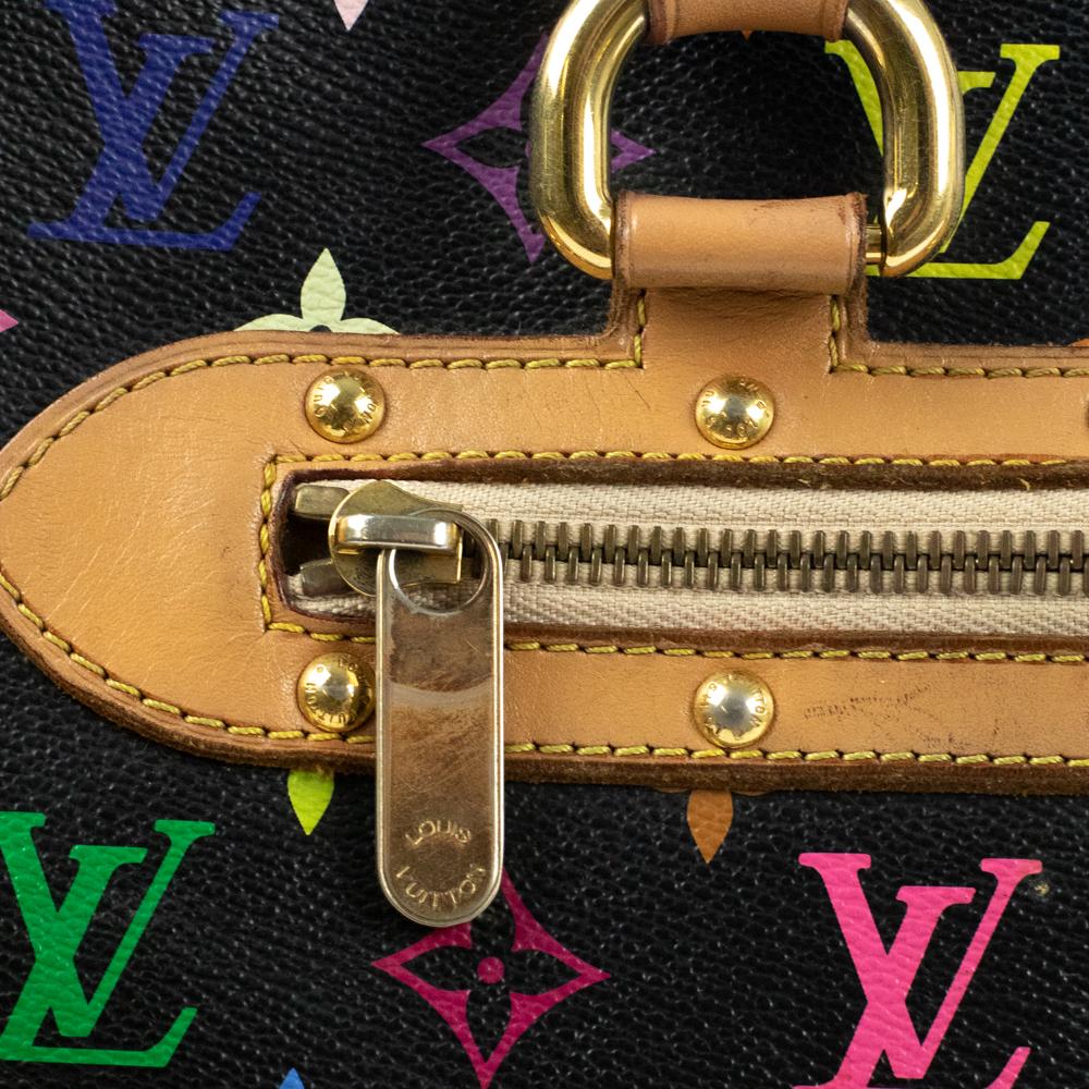 Louis Vuitton, Murakami small in black canvas 4