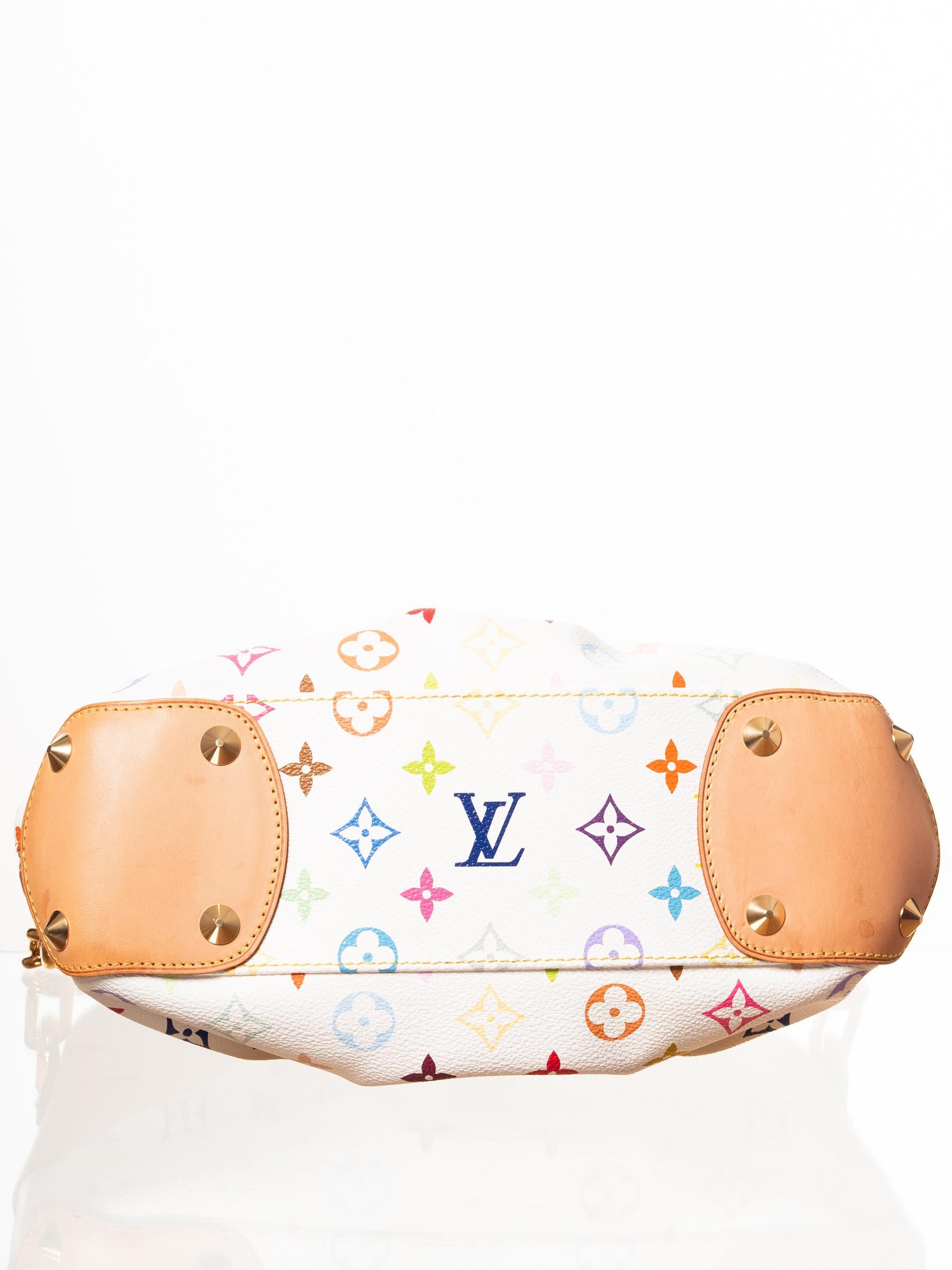 lv judy multicolor white