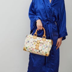 Louis Vuitton Murakami White Multicolor Monogram Speedy 30
