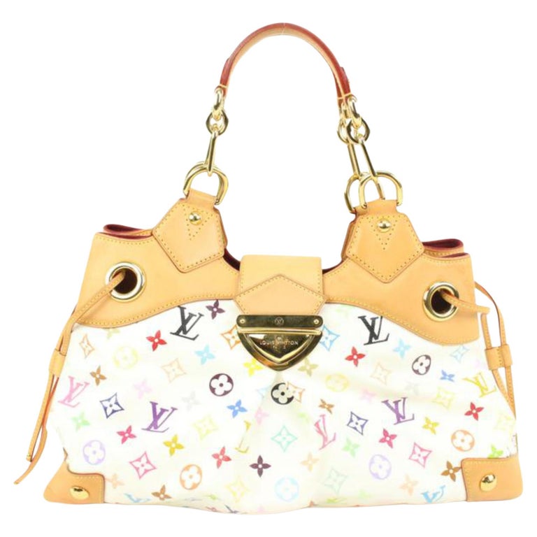 Authentic Louis Vuitton Ursula multi color monogram handbag