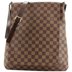  Louis Vuitton Musette Handbag Damier GM