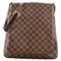 Louis Vuitton Musette-Handtasche Damier GM