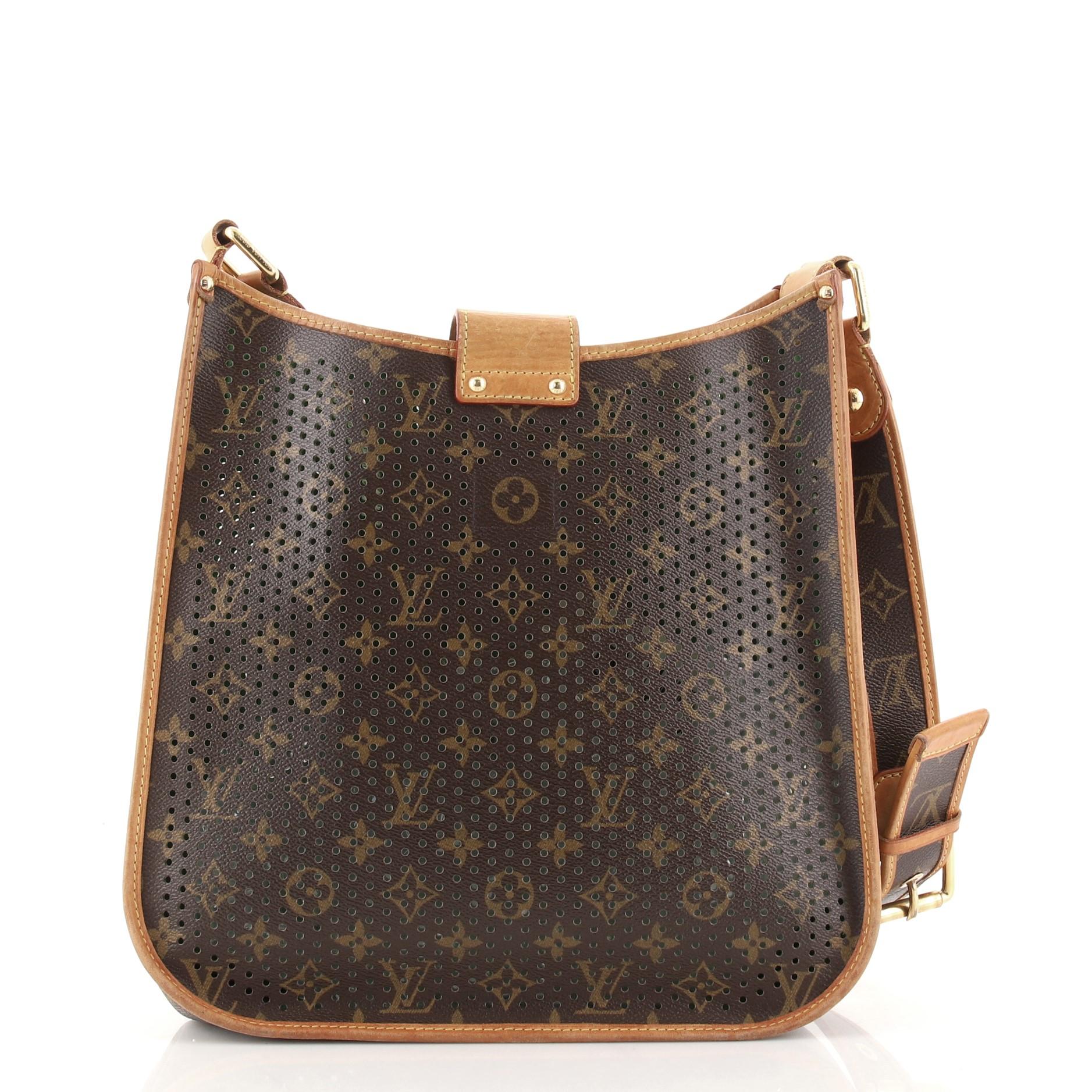 louis vuitton musette perforated