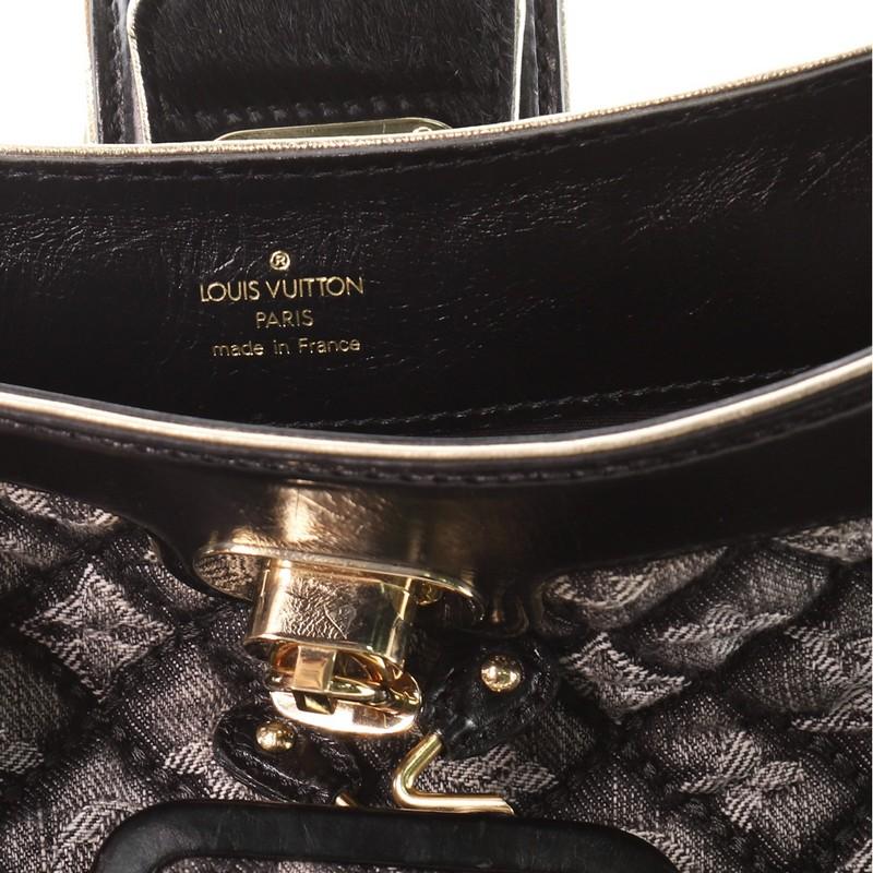 Louis Vuitton Musette Handbag Quilted Denim 1