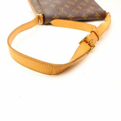 Louis Vuitton Musette Monogram Salsa 867338 Brown Coated Canvas Shoulder Bag