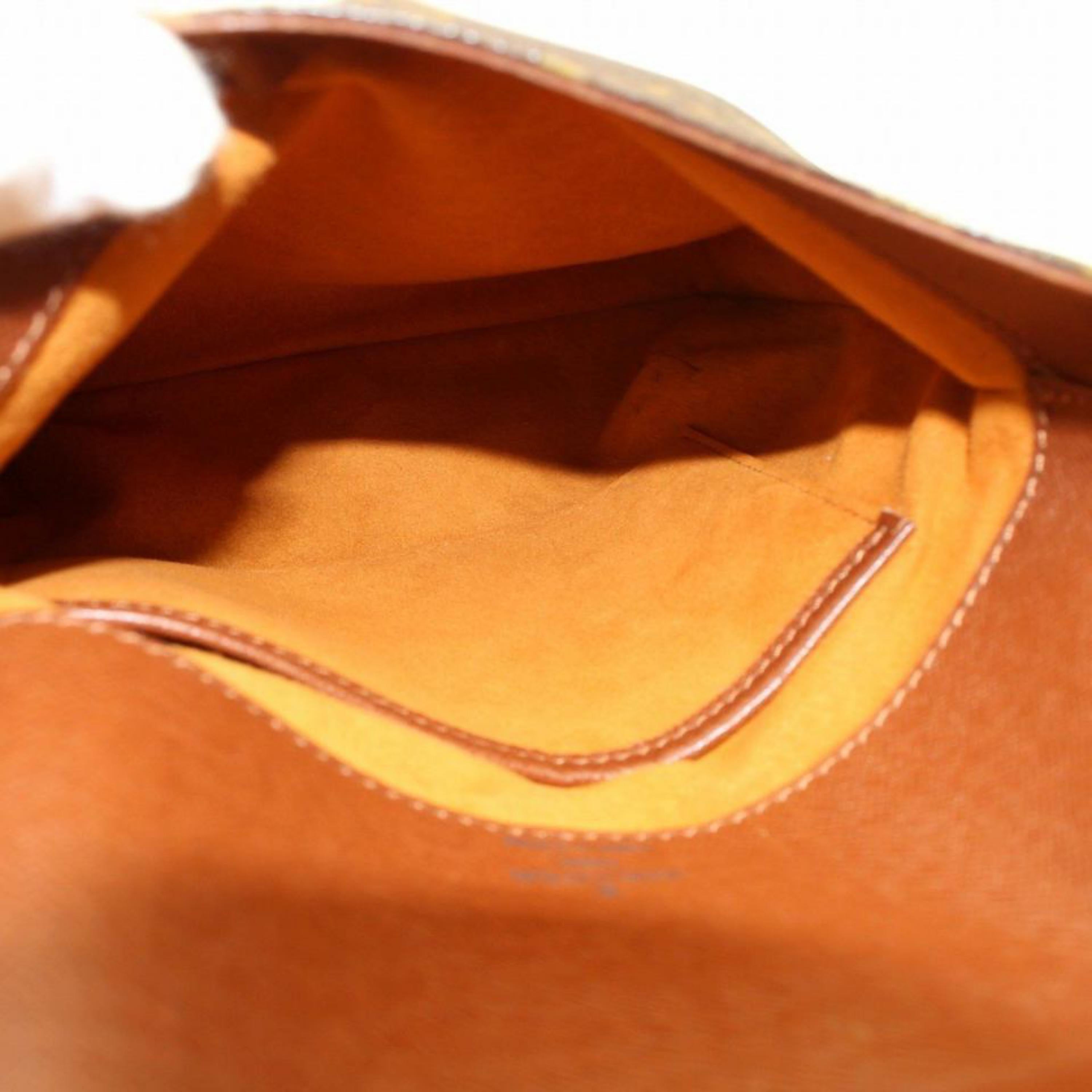 Women's Louis Vuitton Musette Monogram Salsa 867338 Brown Coated Canvas Shoulder Bag For Sale