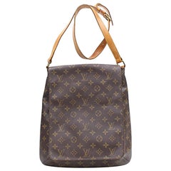 Louis Vuitton Musette Monogram Salsa Gm 868410 Brown Canvas Cross Body Bag