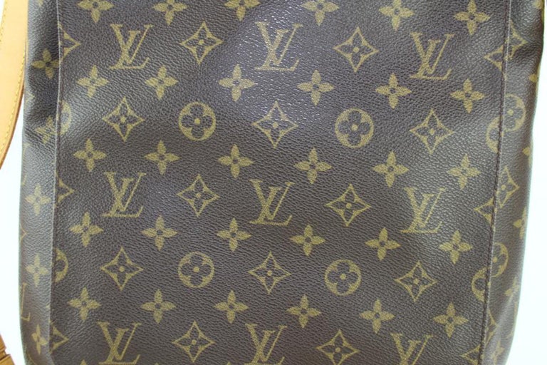 Louis Vuitton Brown, Pattern Print Monogram Musette Salsa GM