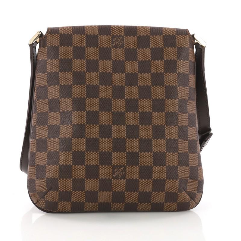 Louis Vuitton Musette Salsa Handbag Damier In Good Condition In NY, NY