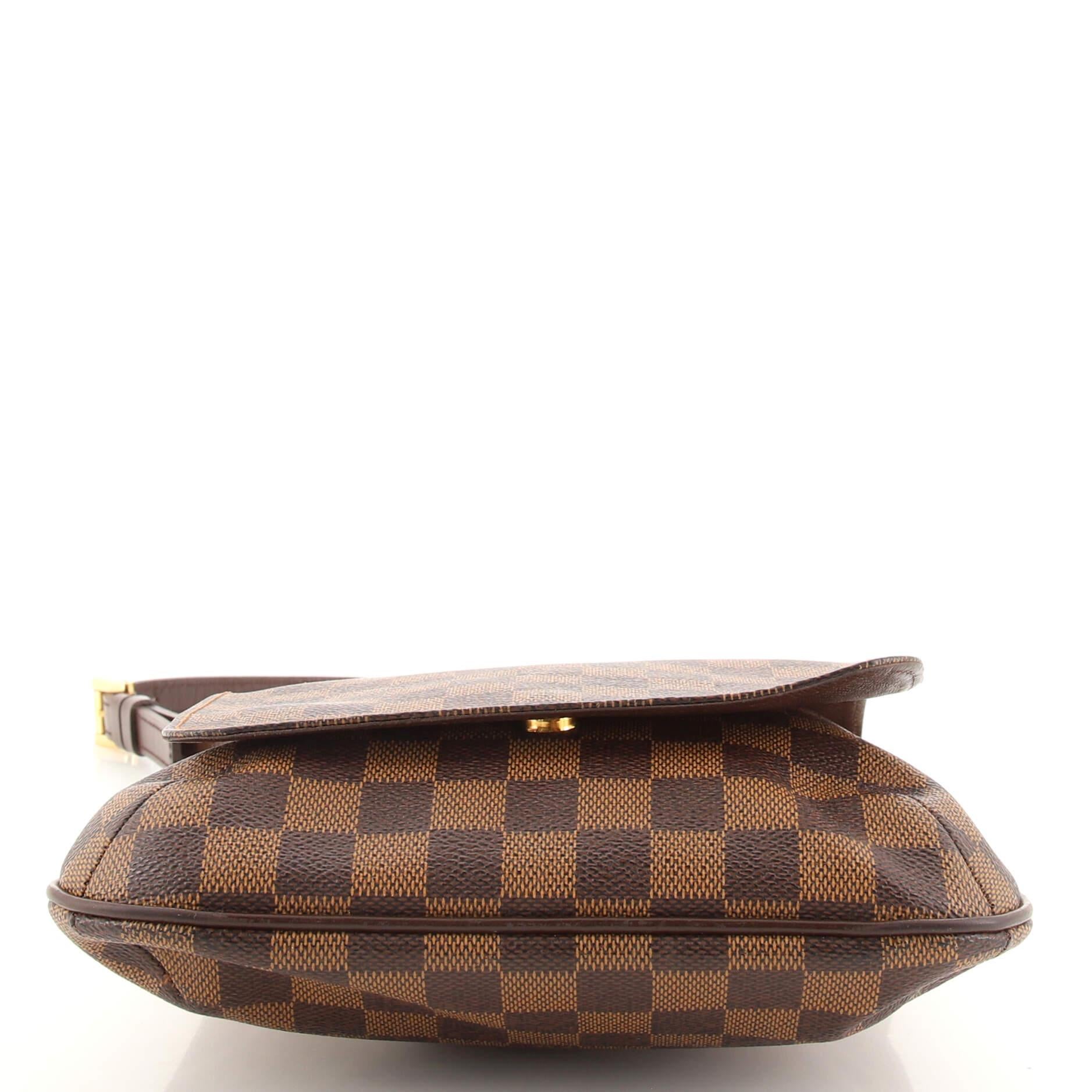 Louis Vuitton Musette Salsa Handbag Damier In Fair Condition In NY, NY