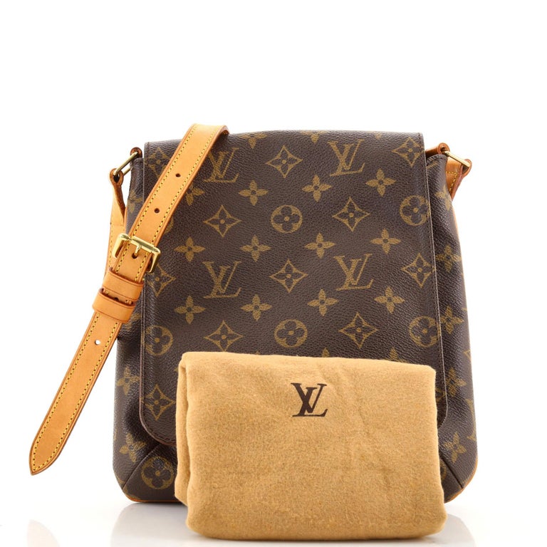 Louis Vuitton Musette Salsa PM Monogram Shoulder Bag Purse Bag Small Box Dust