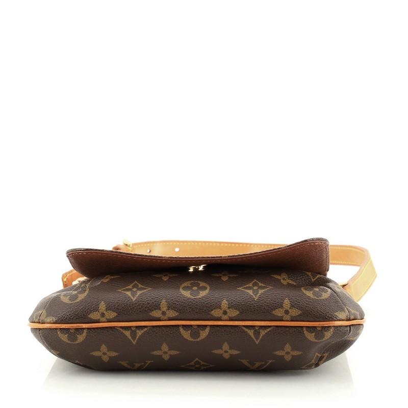 Louis Vuitton Musette Salsa Handbag Monogram Canvas PM In Good Condition In NY, NY