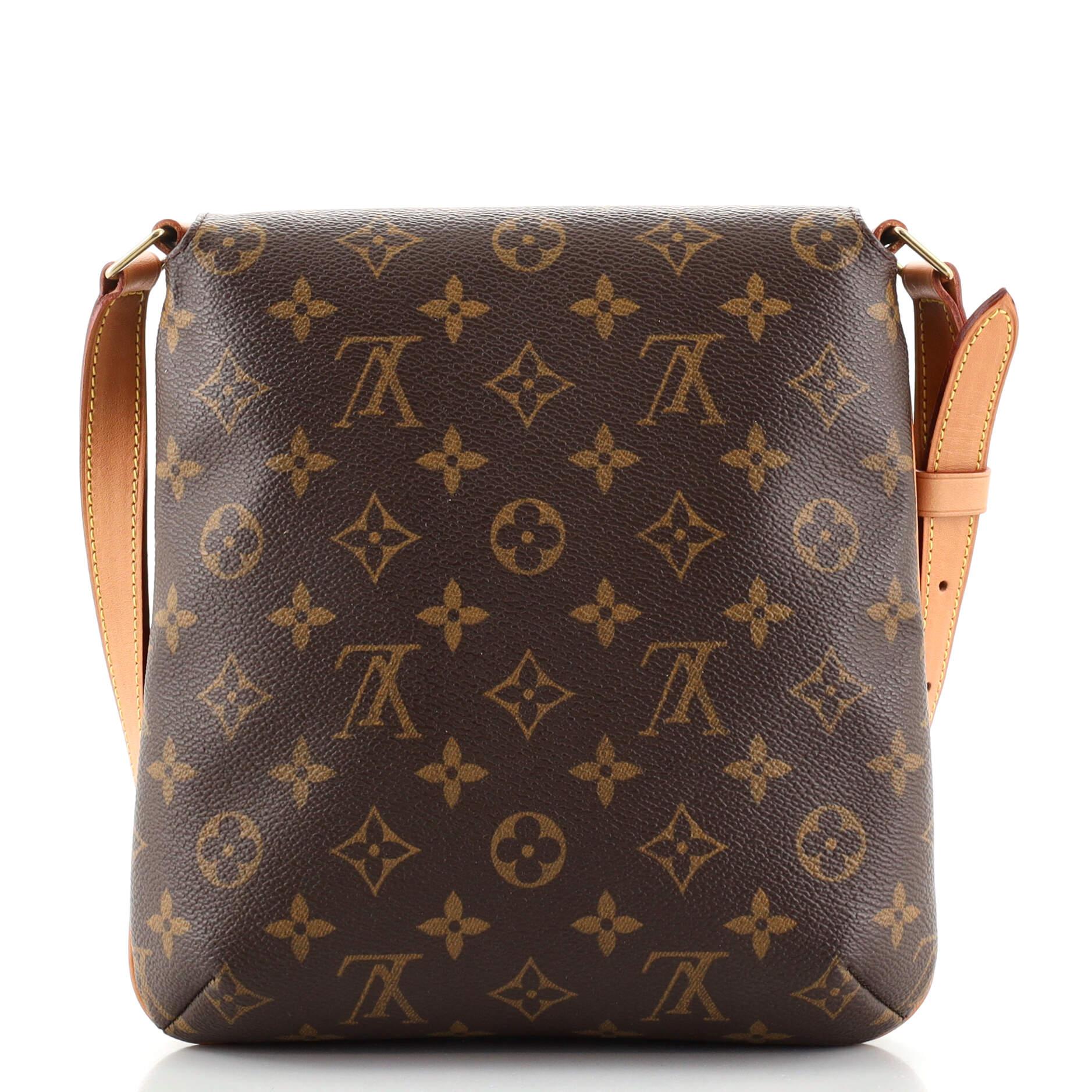 Louis Vuitton Musette Salsa Handbag Monogram Canvas PM In Good Condition In NY, NY