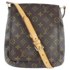 LOUIS VUITTON Shoulder Bag Monogram Musette Tango SP0071 Brown Women's in  2023