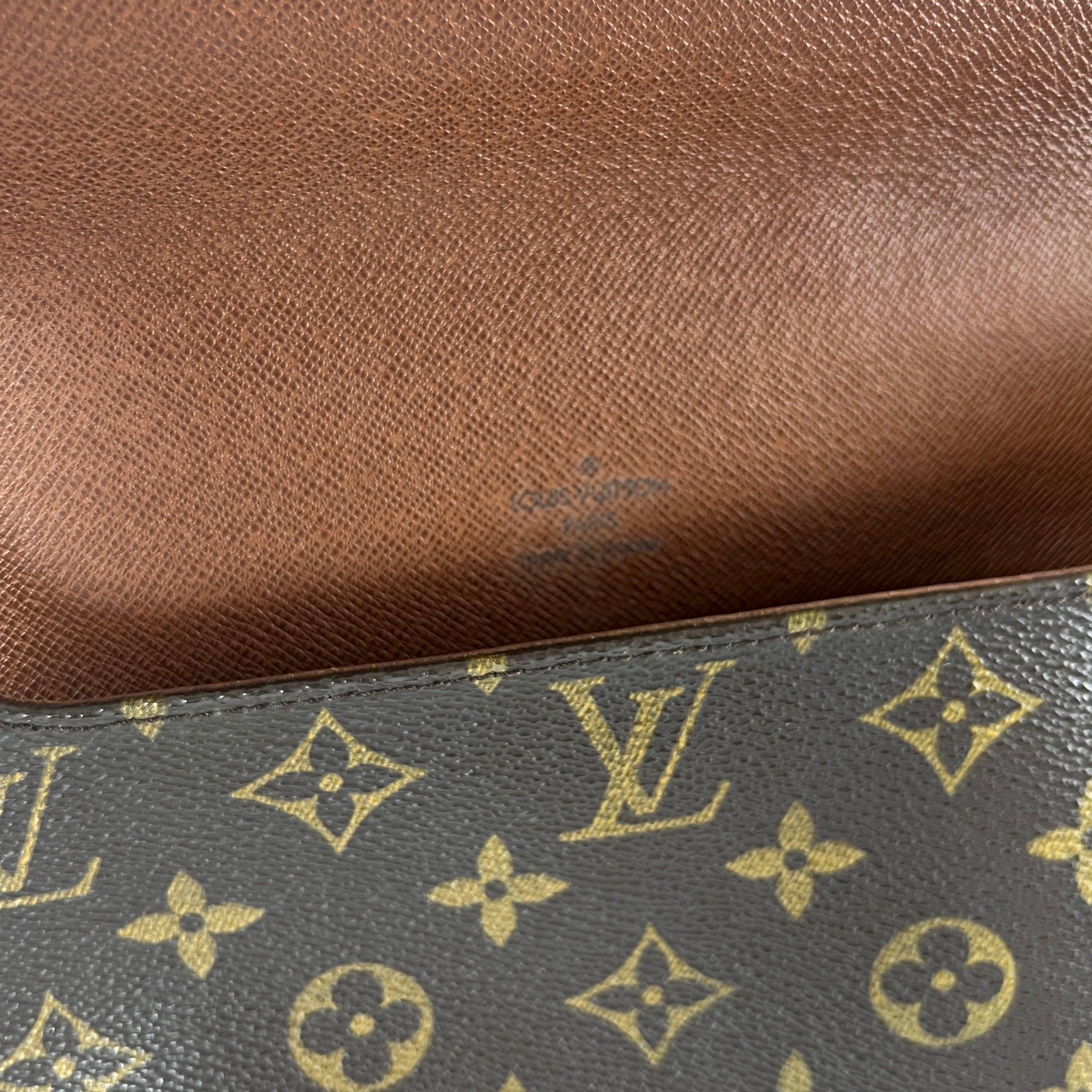 Louis Vuitton Musette Shoulder Bag Monogram Canvas Brown 1999 Excellent état - En vente à SAINT-OUEN-SUR-SEINE, FR