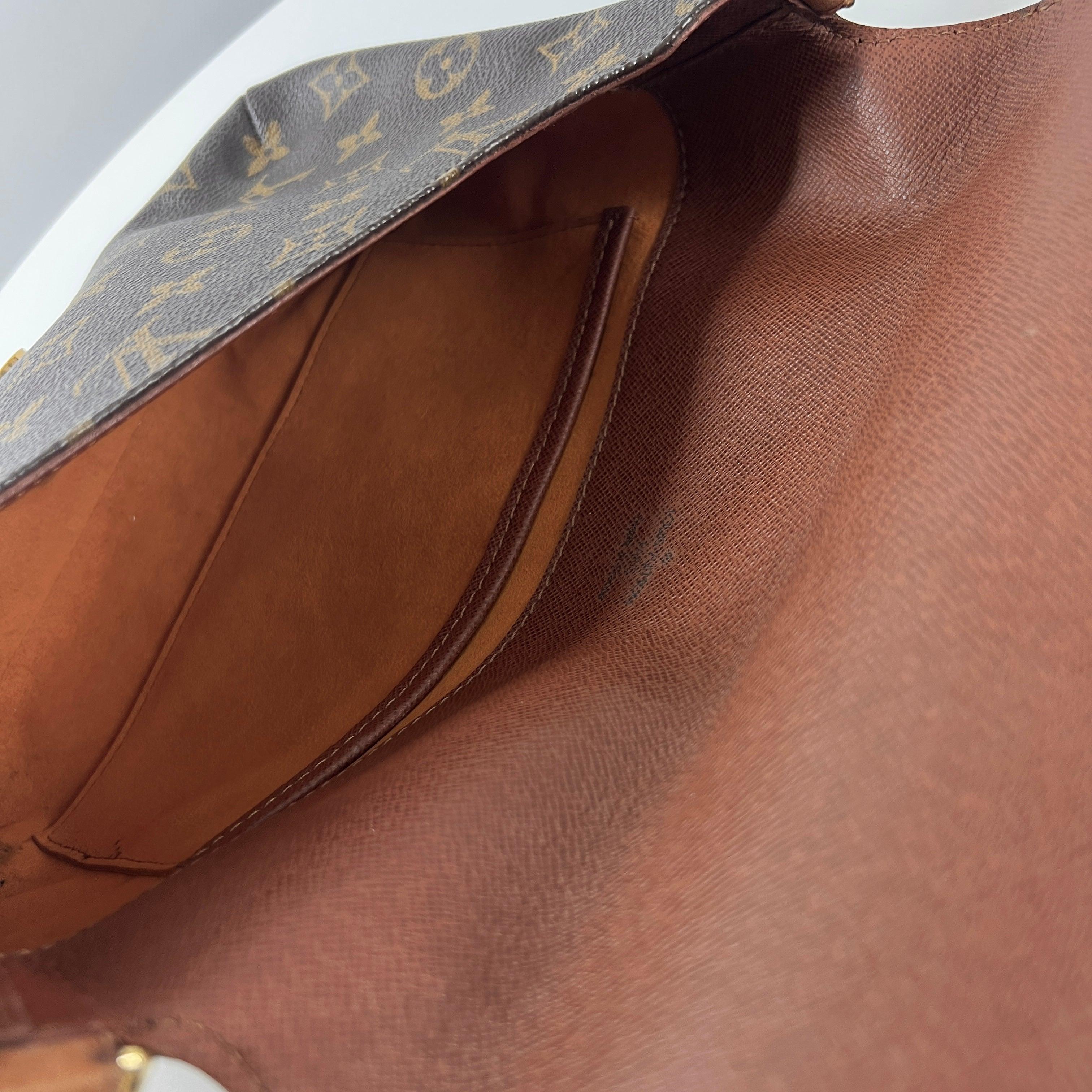 Louis Vuitton Musette Shoulder Bag Monogram Canvas Brown 1999 Unisexe en vente