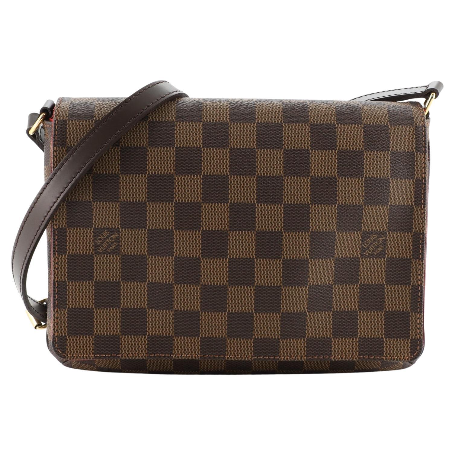 Louis Vuitton Musette Tango Handbag Damier
