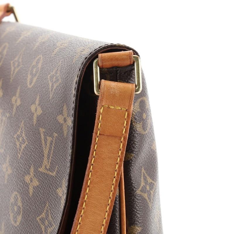 Louis Vuitton Musette Tango Handbag Monogram Canvas 1