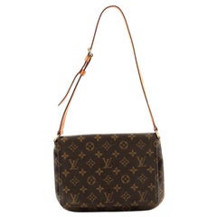 Louis Vuitton Musette Tango Handbag Monogram Canvas