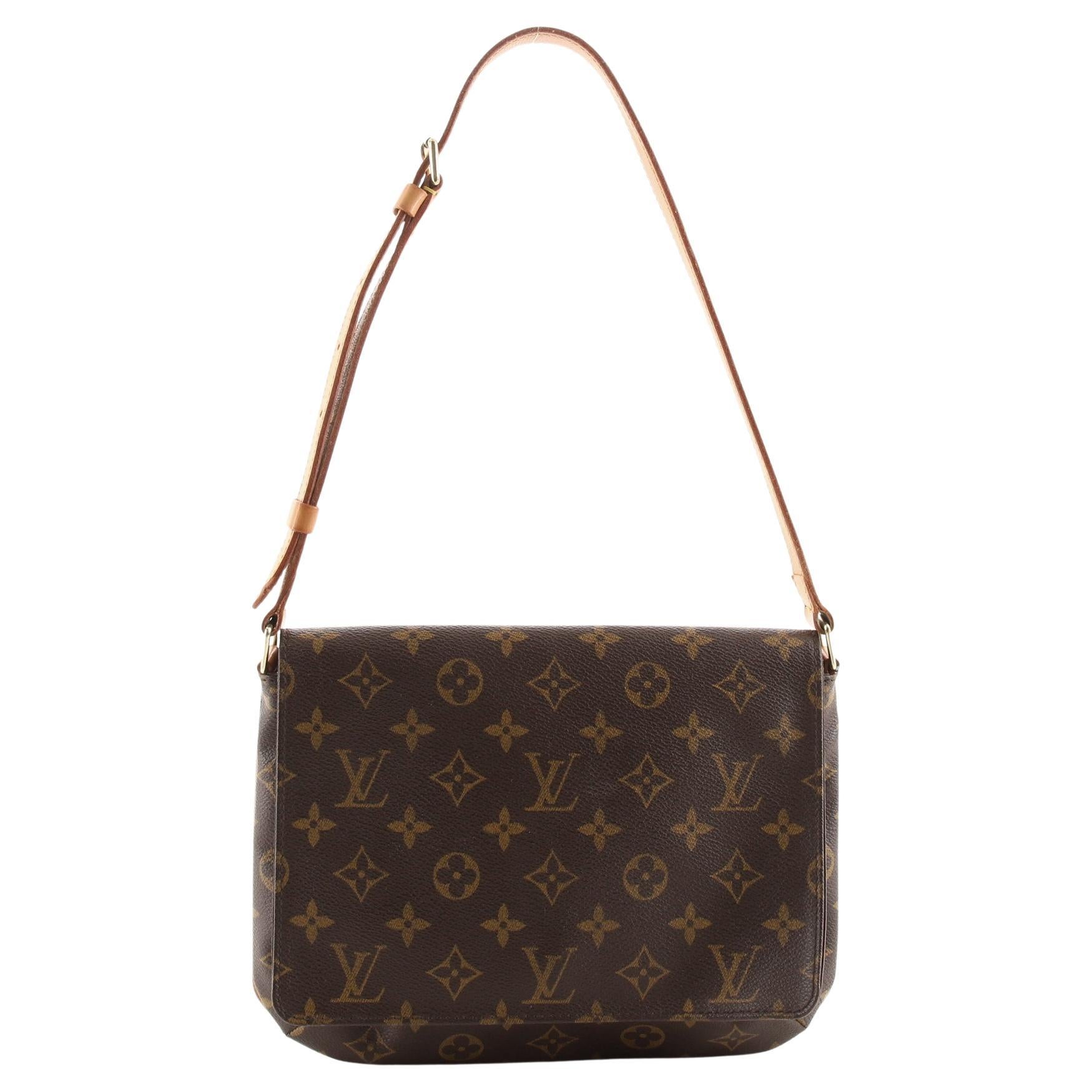 Louis Vuitton - Sac à main Musette Tango en toile Monogram