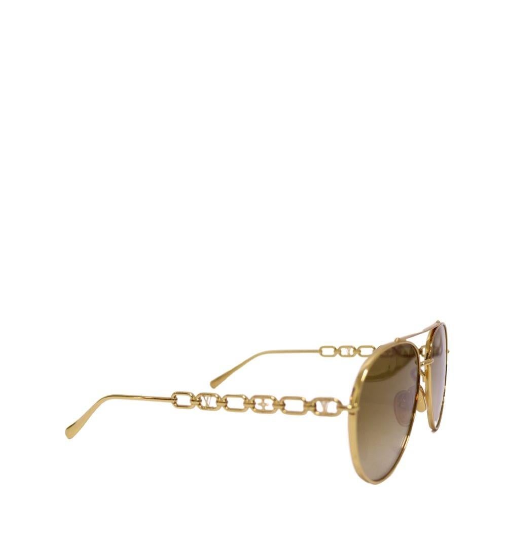 Louis Vuitton My LV Chain Pilot Sunglasses 2