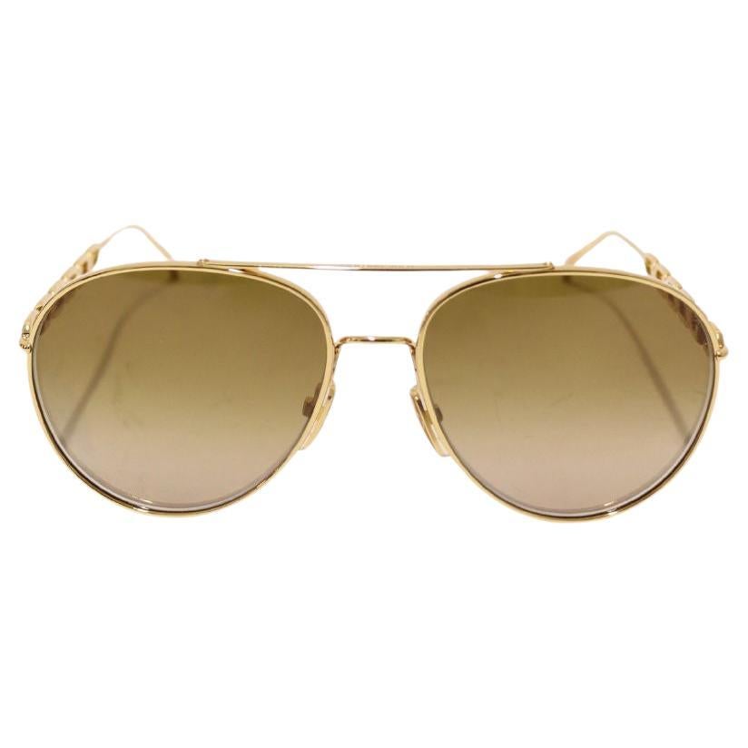 Louis Vuitton My LV Chain Pilot Sunglasses For Sale