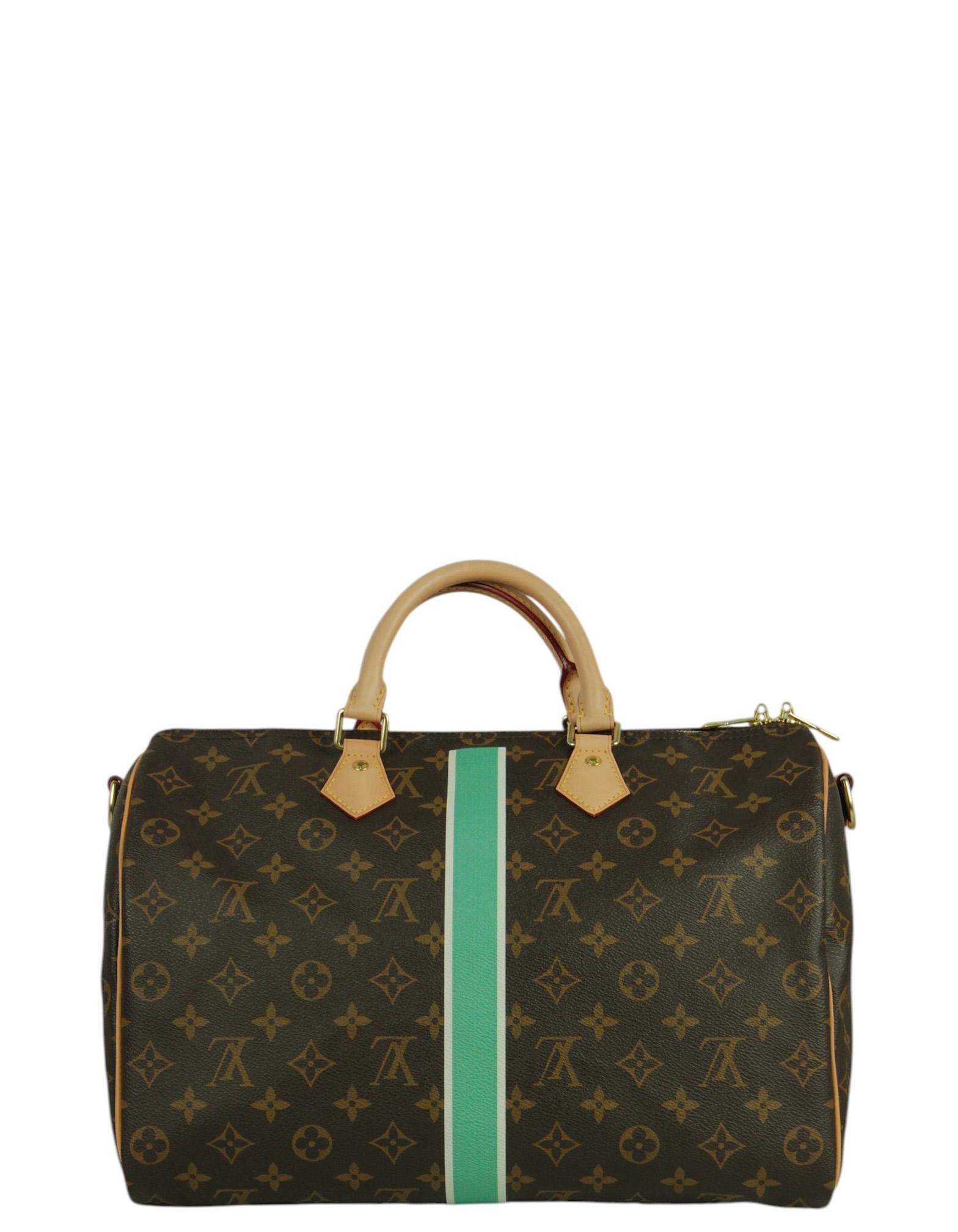 Louis Vuitton My LV Heritage Speedy Bandouliere 35 Bag with 