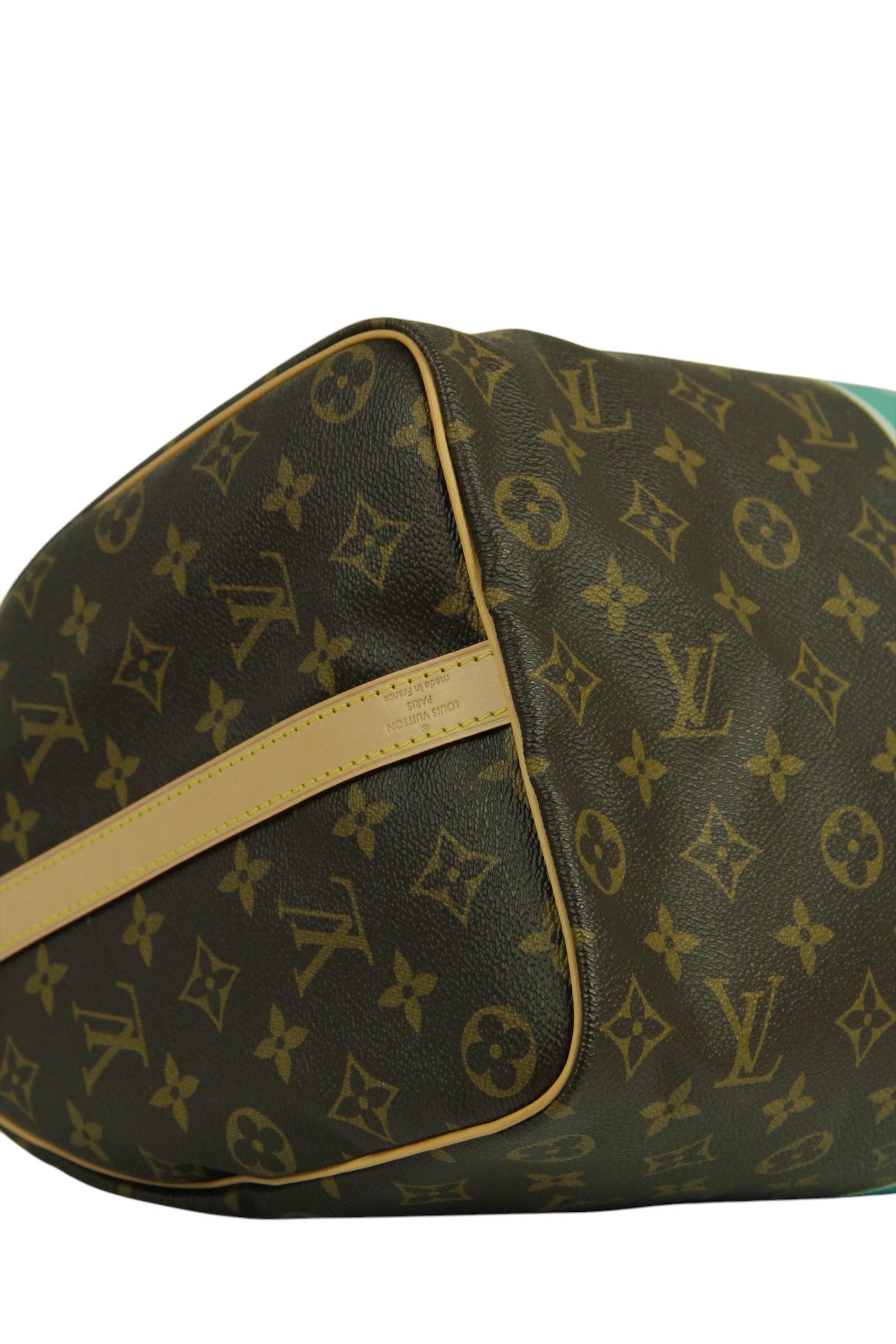 Louis Vuitton My LV Heritage Speedy Bandouliere 35 Bag with 