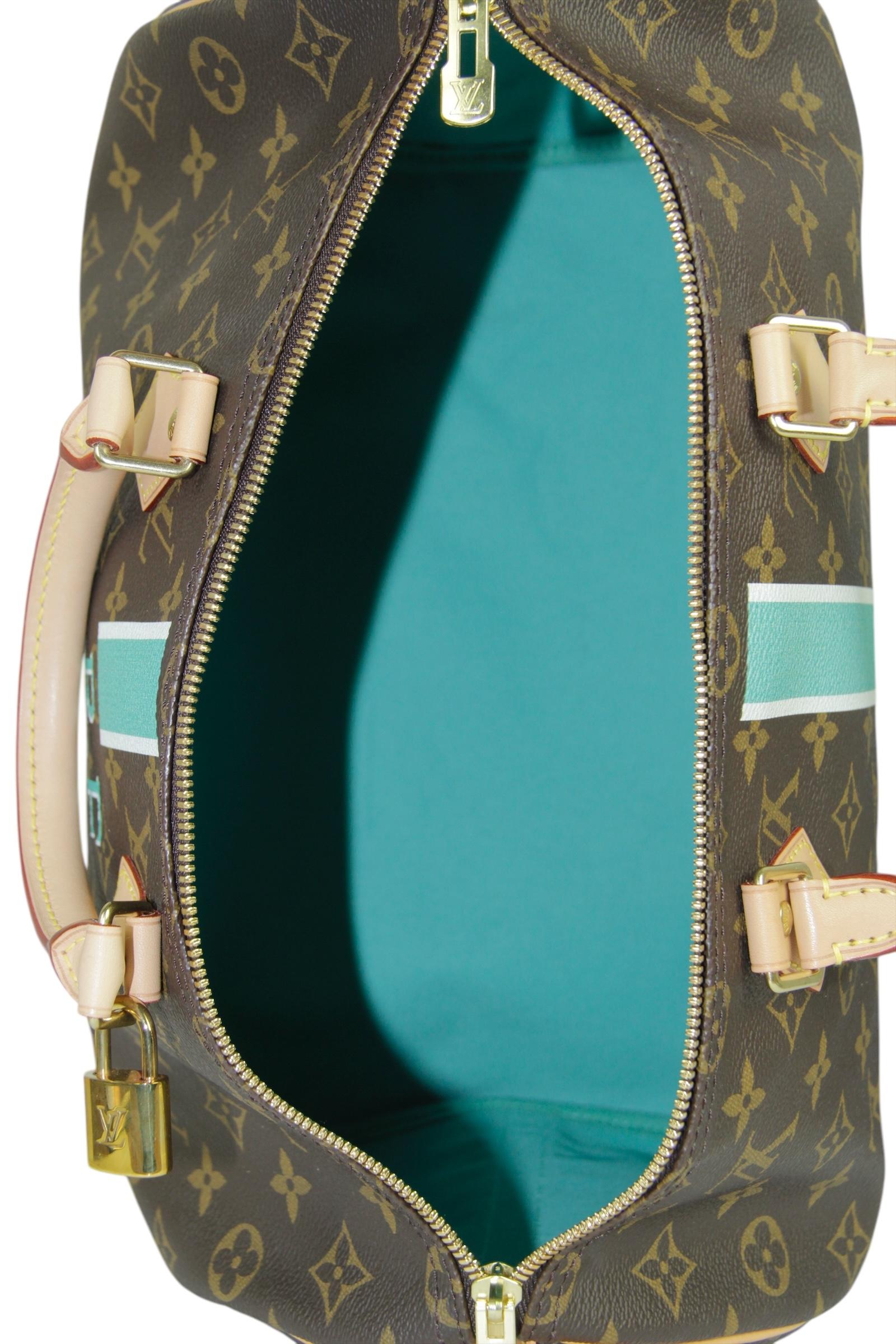 Louis Vuitton My LV Heritage Speedy Bandouliere 35 Bag with 