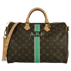 Louis Vuitton My LV Heritage Speedy Bandouliere 35 Bag with "ARF" initials