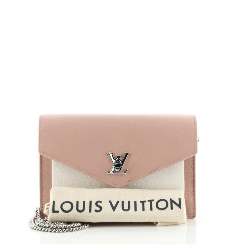 Louis Vuitton - Authenticated Mylockme Handbag - Leather Red Plain for Women, Never Worn