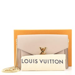 Louis Vuitton Mylockme Chain Pochette Leather