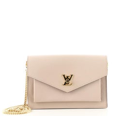 Louis Vuitton Mylockme Chain Pochette Leather at 1stDibs