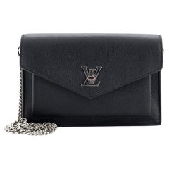Louis Vuitton Mylockme Chain Pochette Leather