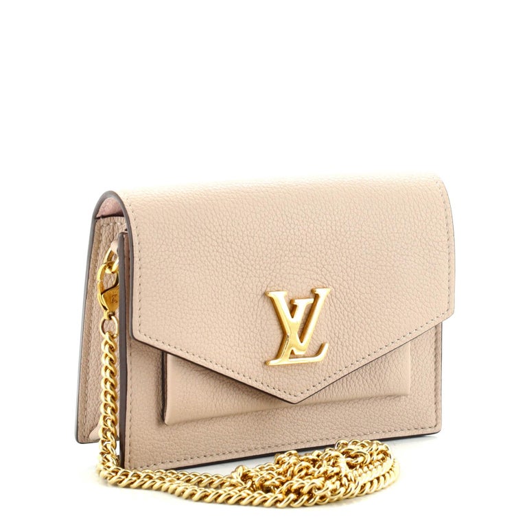 Louis Vuitton Mylockme Chain Pochette Leather at 1stDibs