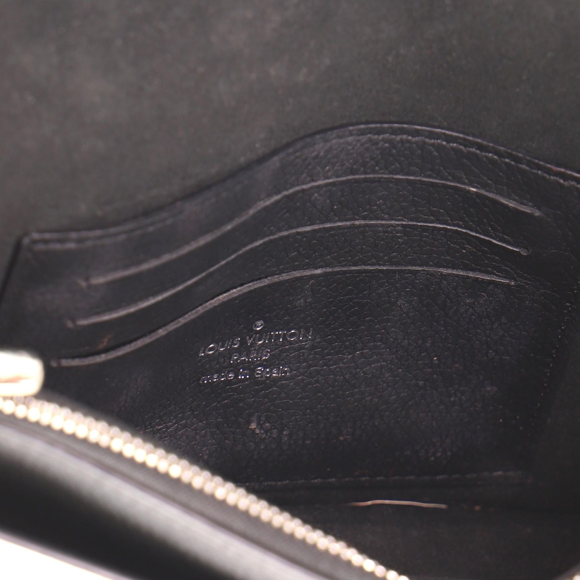 Louis Vuitton Mylockme Chain Pochette Leather with Python 3