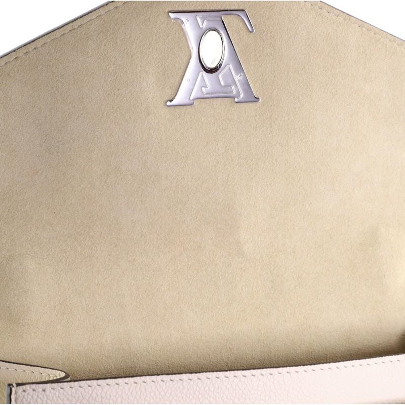 Women's or Men's Louis Vuitton Mylockme Handbag Flower Embellished Leather BB