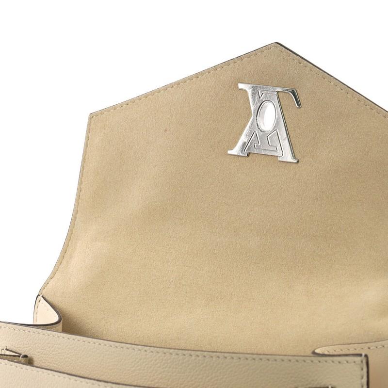 Louis Vuitton Mylockme Handbag Flower Embellished Leather BB 2