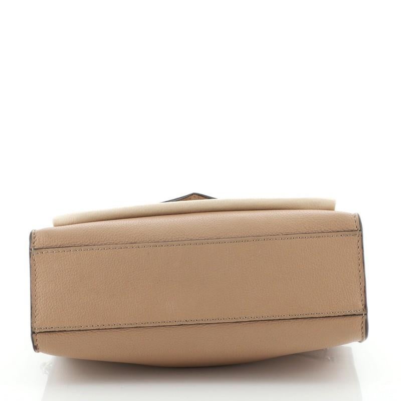 Louis Vuitton Mylockme Handbag Leather BB In Good Condition In NY, NY