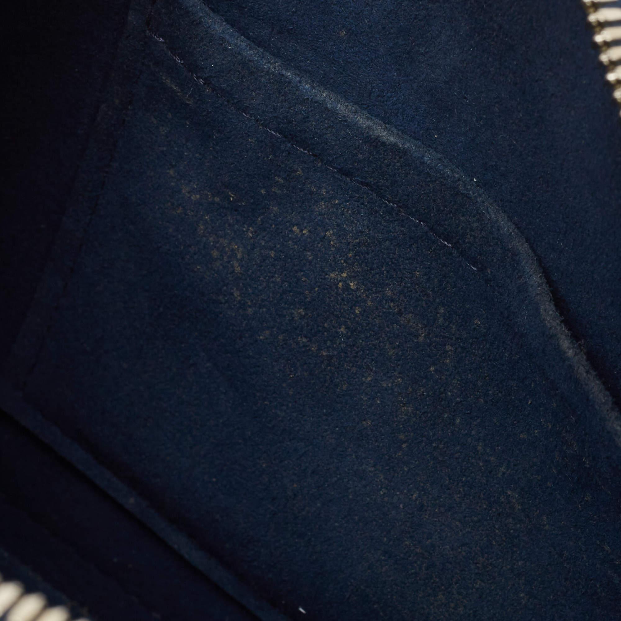 Louis Vuitton Myrtille Blue Epi Leather Alma BB Bag 7