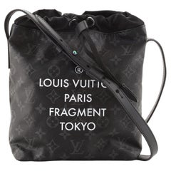 Louis Vuitton Nano Tasche Flash Fragment Monogramm Eclipse Segeltuch