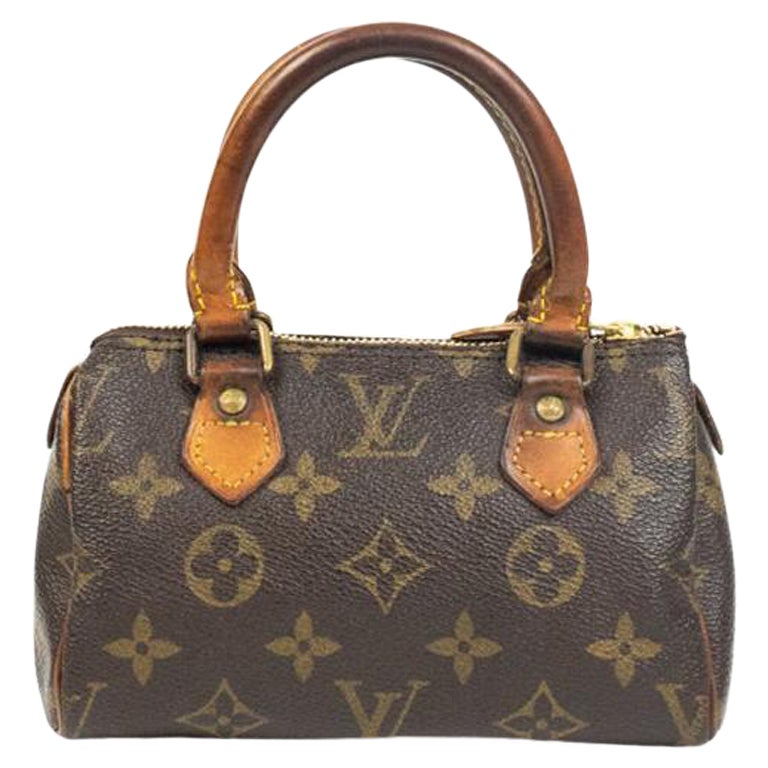 LOUIS VUITTON, Nano Speedy in brown monogram canvas